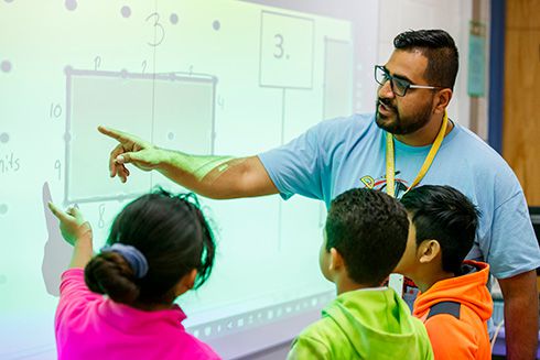 A College of Education classroom (representative campus photo)